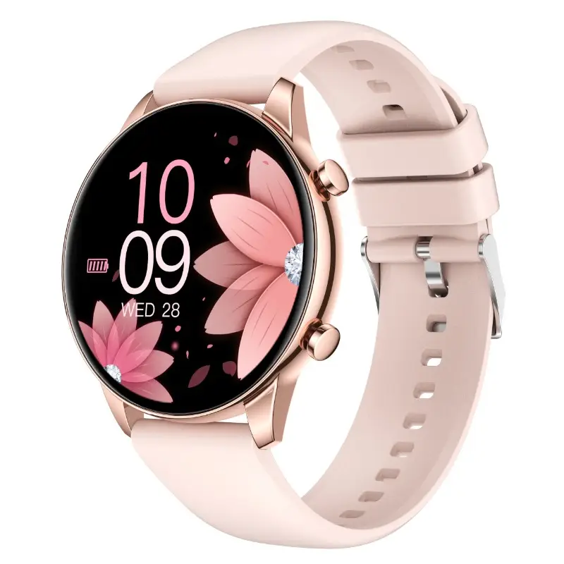 Pink Smart Watch with Wireless Call & Heart Rate Tracker - Image 30