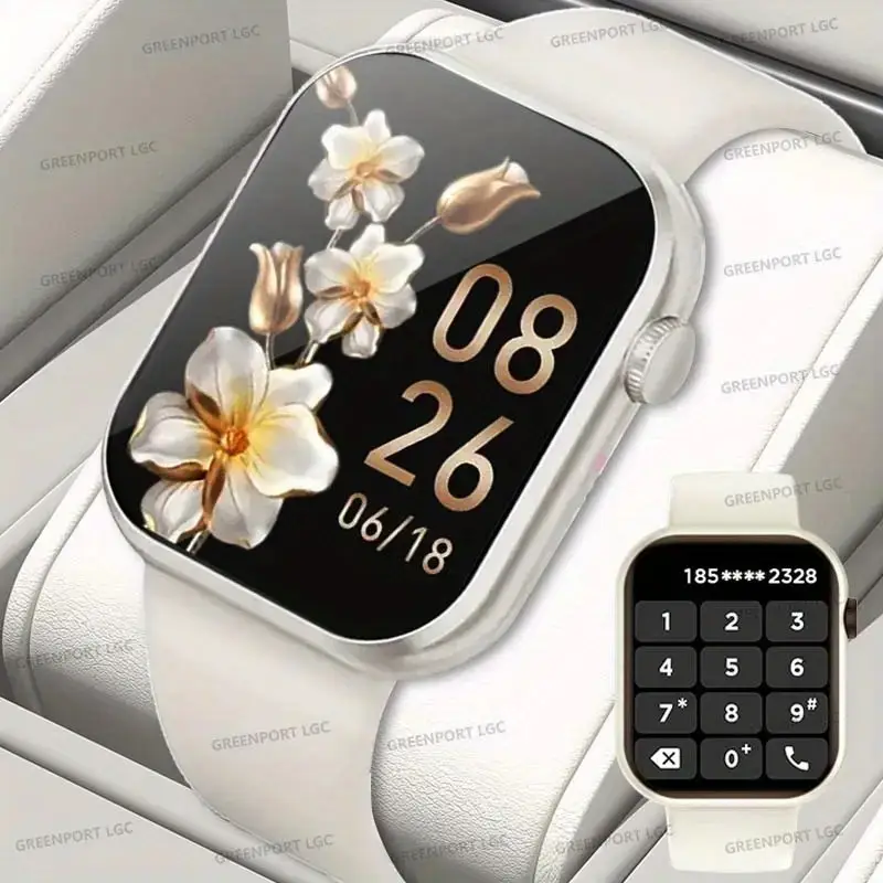 Pink Smart Watch with Wireless Call & Heart Rate Tracker - Image 34