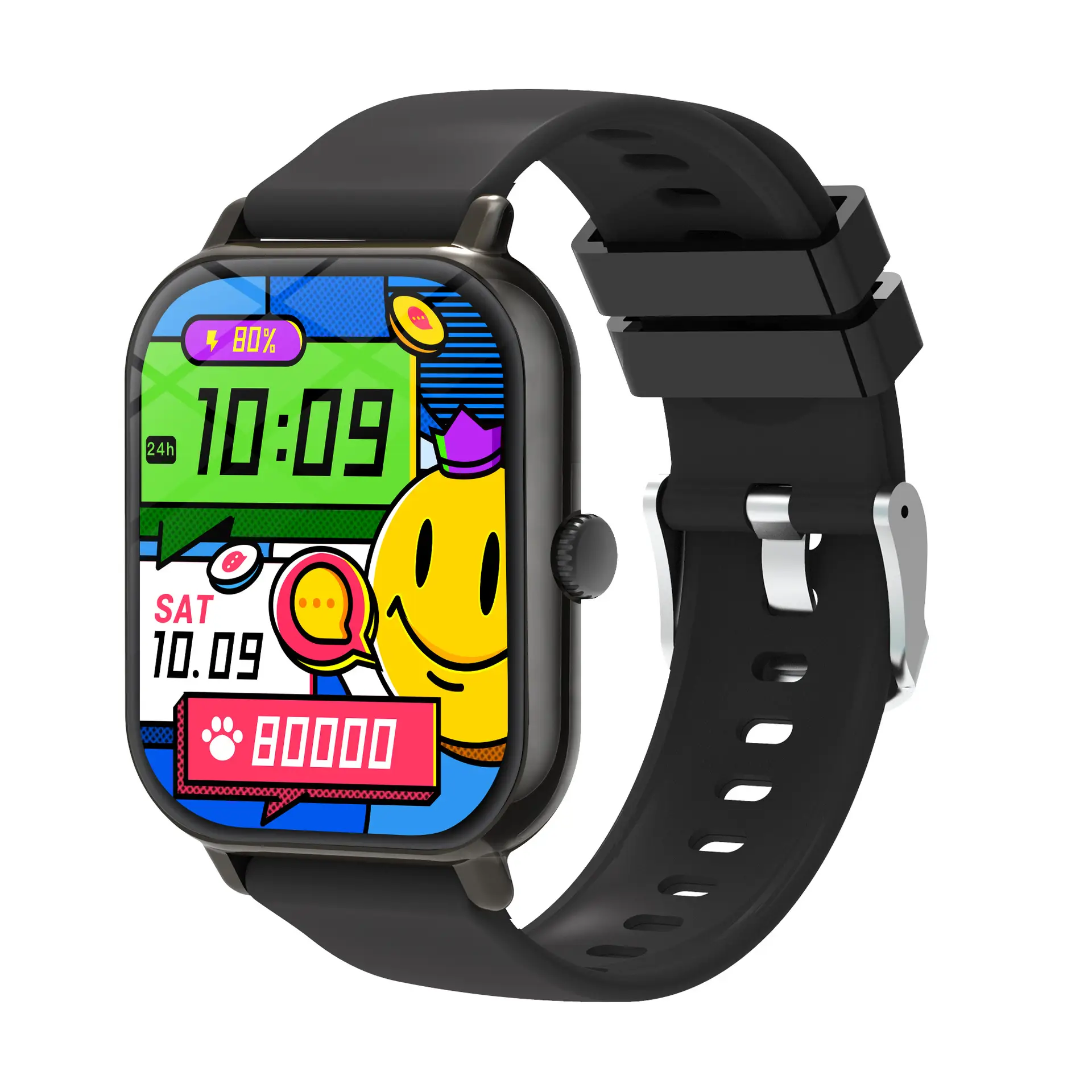 Pink Smart Watch with Wireless Call & Heart Rate Tracker - Image 41