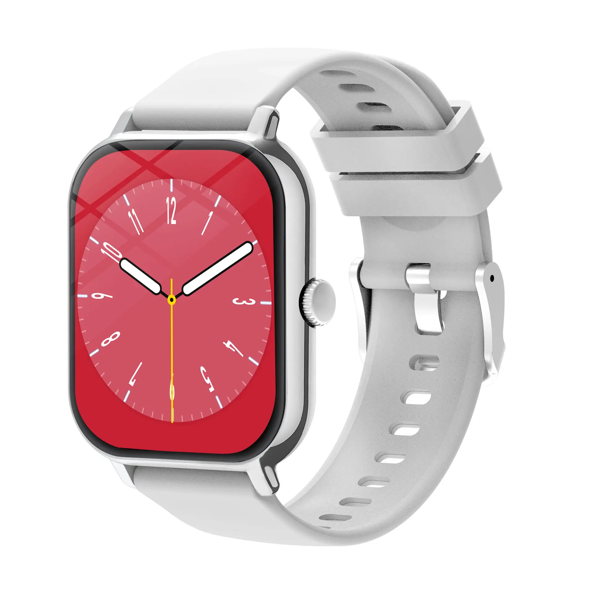Pink Smart Watch with Wireless Call & Heart Rate Tracker - Image 43