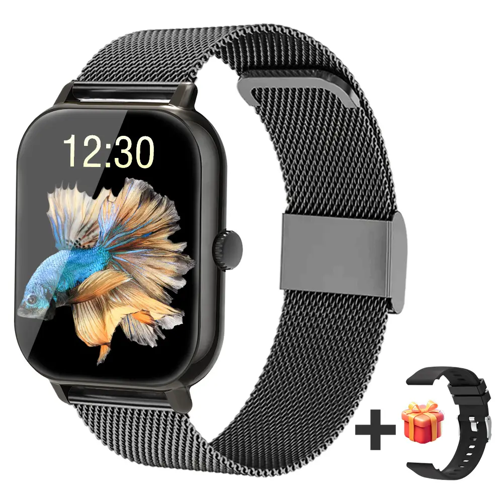 Pink Smart Watch with Wireless Call & Heart Rate Tracker - Image 44
