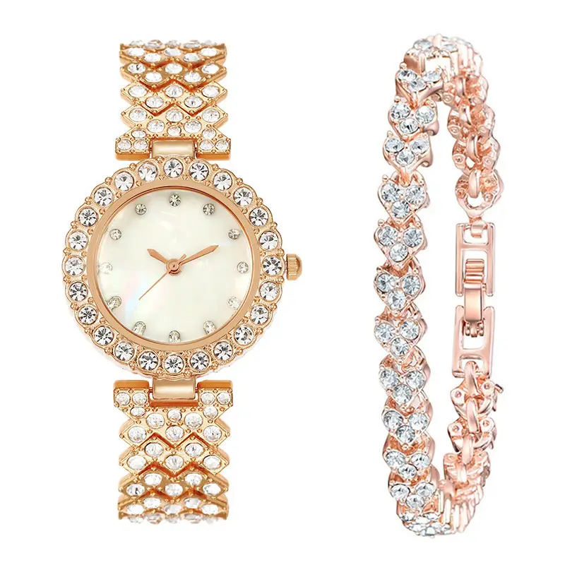 Women's Set Wholesale Watch, Simple Versatile Women's Watch with Diamonds, DIY Korean Style Fresh Women's Watch — feature 16