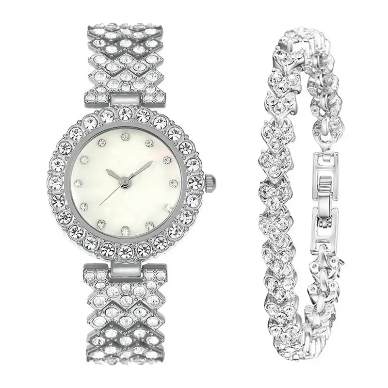 Women's Set Wholesale Watch, Simple Versatile Women's Watch with Diamonds, DIY Korean Style Fresh Women's Watch — feature 17