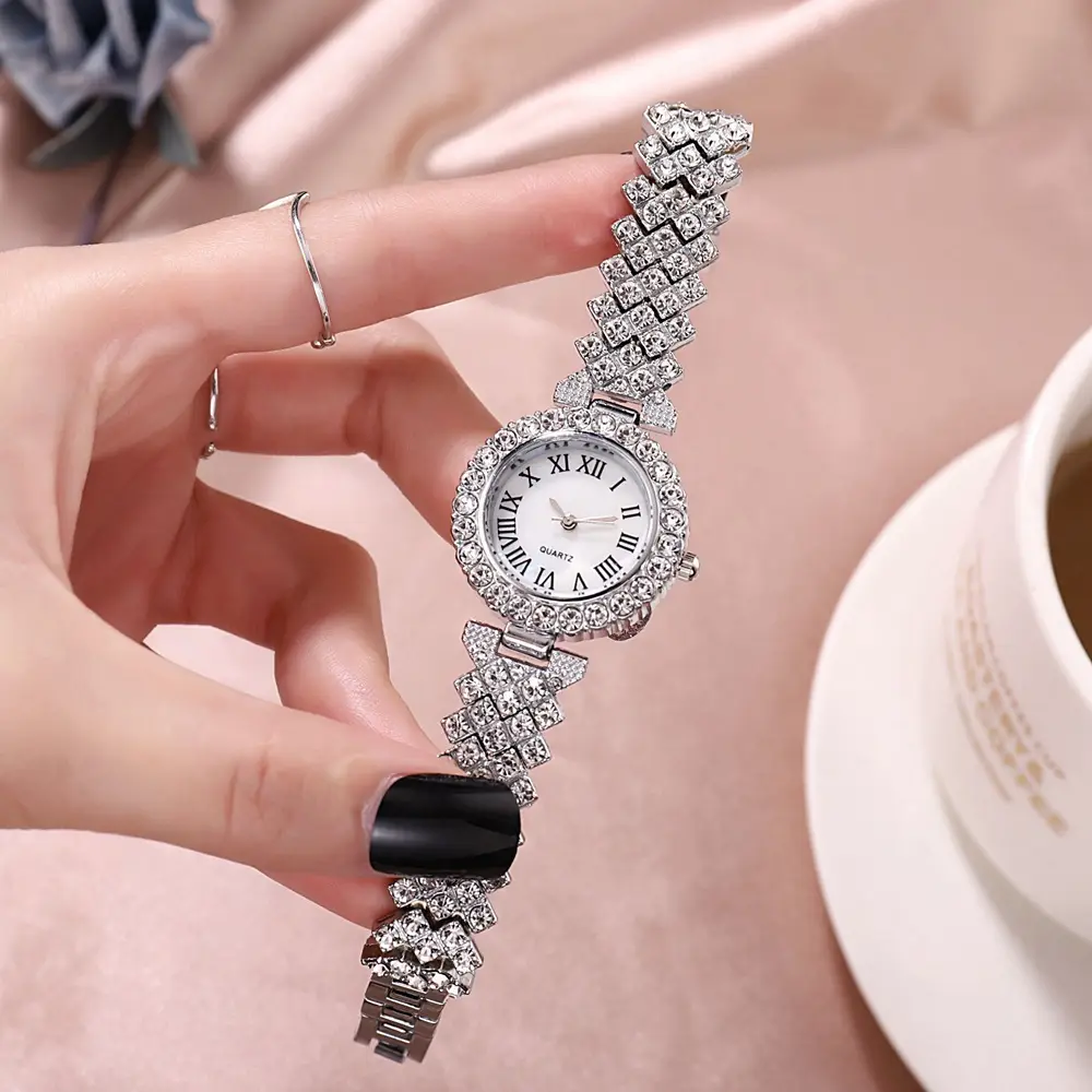 Women's Set Wholesale Watch, Simple Versatile Women's Watch with Diamonds, DIY Korean Style Fresh Women's Watch — feature 6