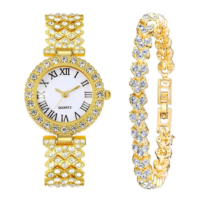 Women's Set Wholesale Watch, Simple Versatile Women's Watch with Diamonds, DIY Korean Style Fresh Women's Watch — feature 8