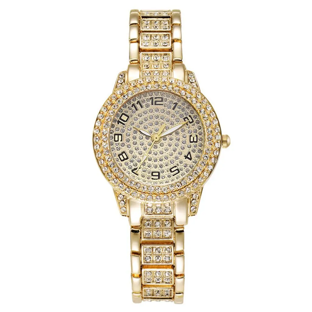 Women's Set Wholesale Watch, Simple Versatile Women's Watch with Diamonds, DIY Korean Style Fresh Women's Watch