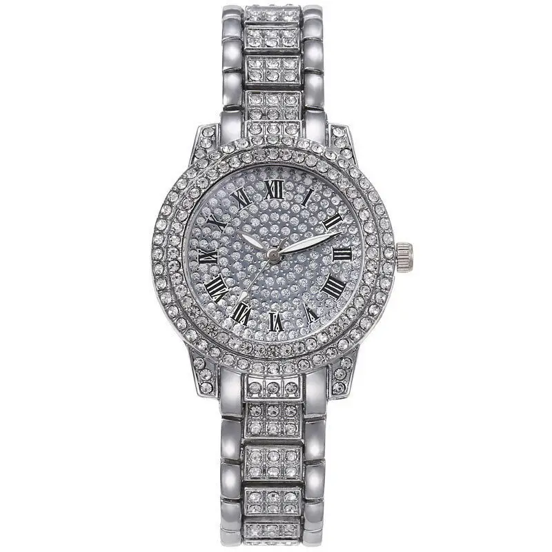 Women's Set Wholesale Watch, Simple Versatile Women's Watch with Diamonds, DIY Korean Style Fresh Women's Watch