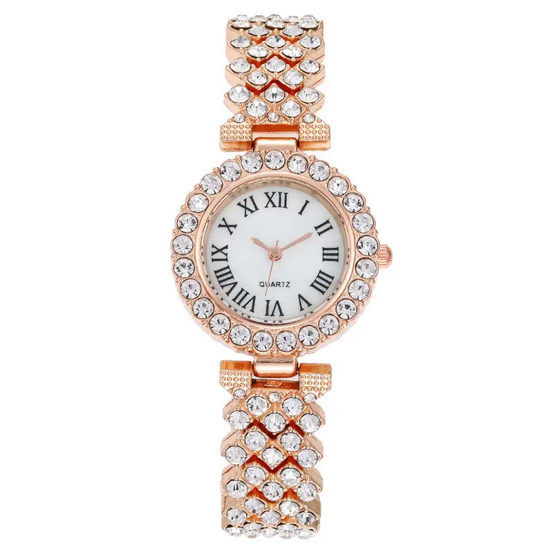 Women's Set Wholesale Watch, Simple Versatile Women's Watch with Diamonds, DIY Korean Style Fresh Women's Watch
