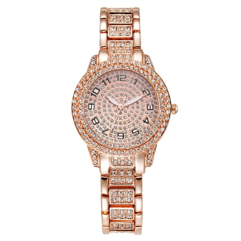 Women's Set Wholesale Watch, Simple Versatile Women's Watch with Diamonds, DIY Korean Style Fresh Women's Watch
