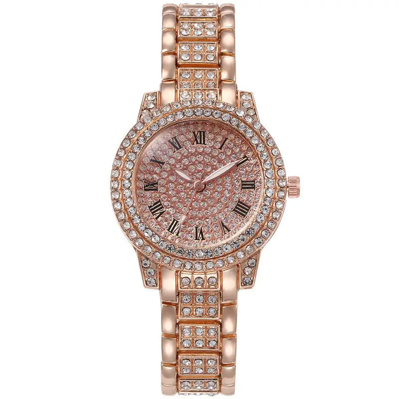 Women's Set Wholesale Watch, Simple Versatile Women's Watch with Diamonds, DIY Korean Style Fresh Women's Watch