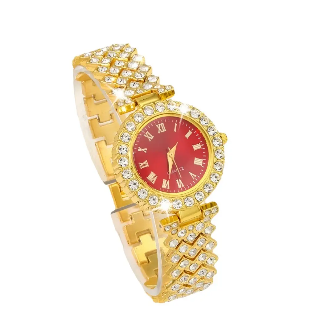 Women's Set Wholesale Watch, Simple Versatile Women's Watch with Diamonds, DIY Korean Style Fresh Women's Watch