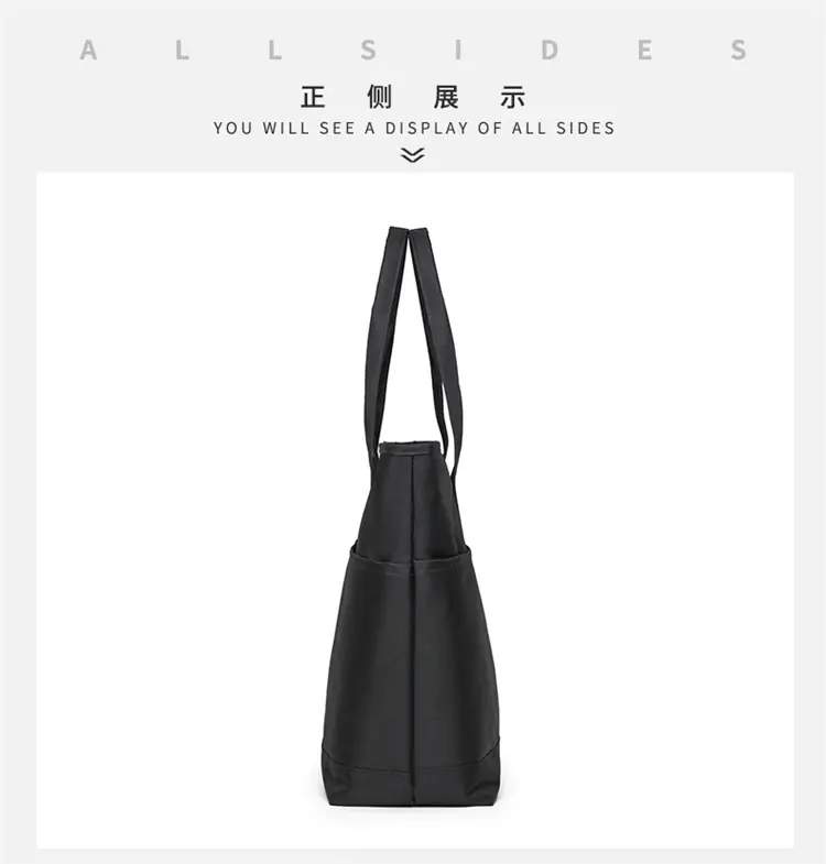Nylon Briefcase Unisex Large Capacity Lightweight Handbag — feature 14