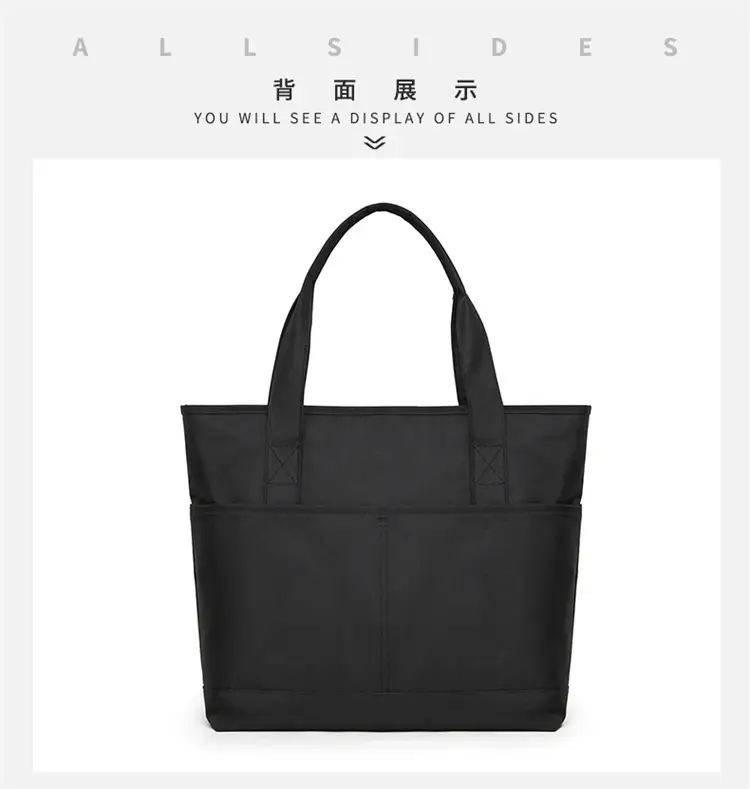 Nylon Briefcase Unisex Large Capacity Lightweight Handbag — feature 15