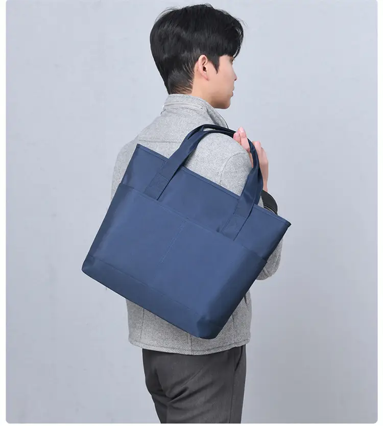 Nylon Briefcase Unisex Large Capacity Lightweight Handbag — feature 24