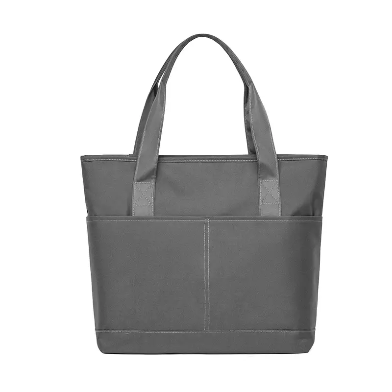 Nylon Briefcase Unisex Large Capacity Lightweight Handbag - Image 2