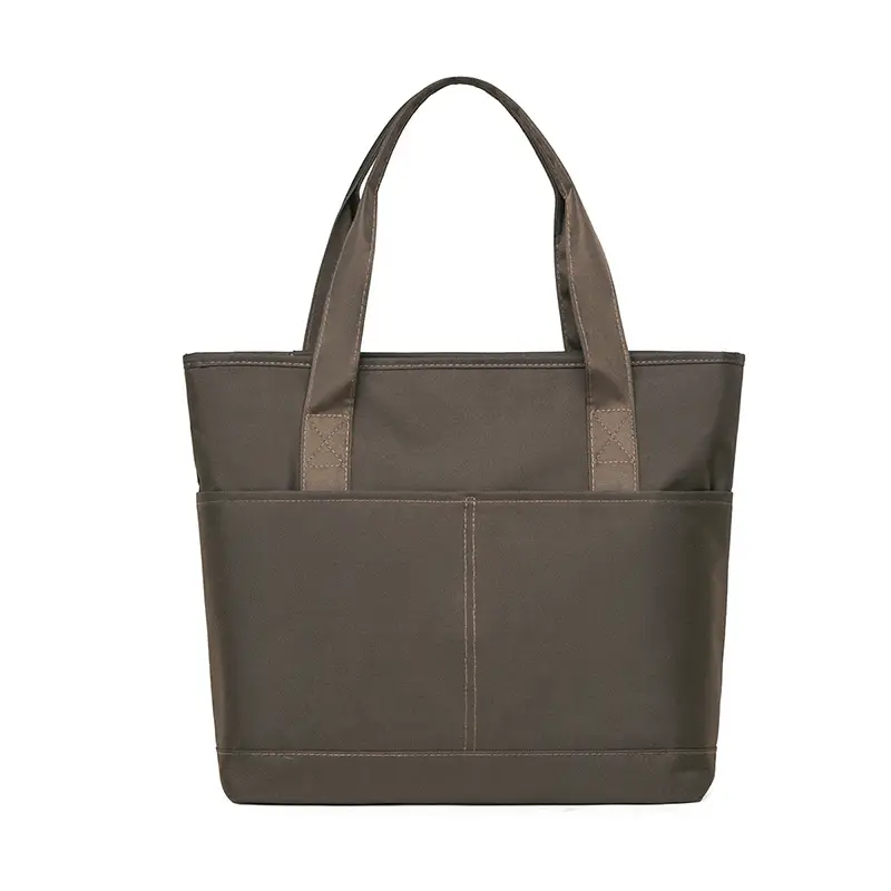 Nylon Briefcase Unisex Large Capacity Lightweight Handbag - Image 4