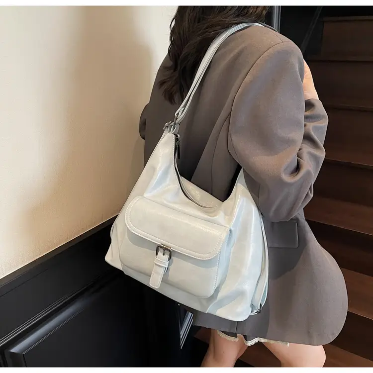 2025 Korean Style Brown Leather Tote Bag for Women — feature 11