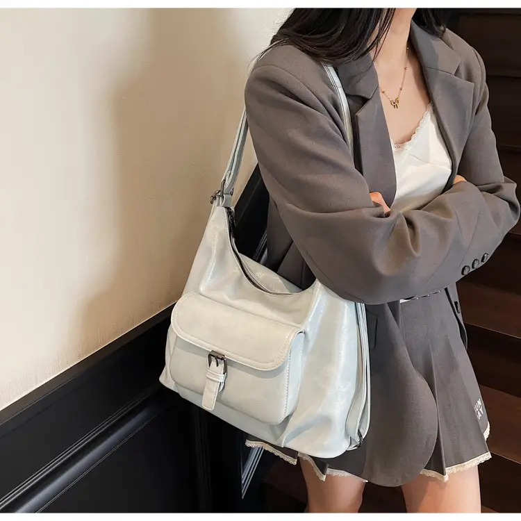 2025 Korean Style Brown Leather Tote Bag for Women — feature 12