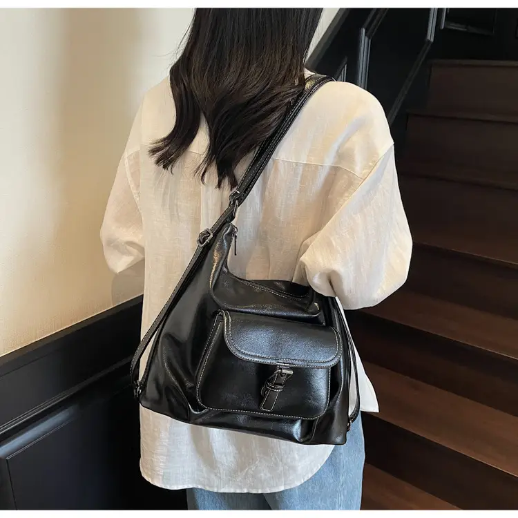 2025 Korean Style Brown Leather Tote Bag for Women — feature 18