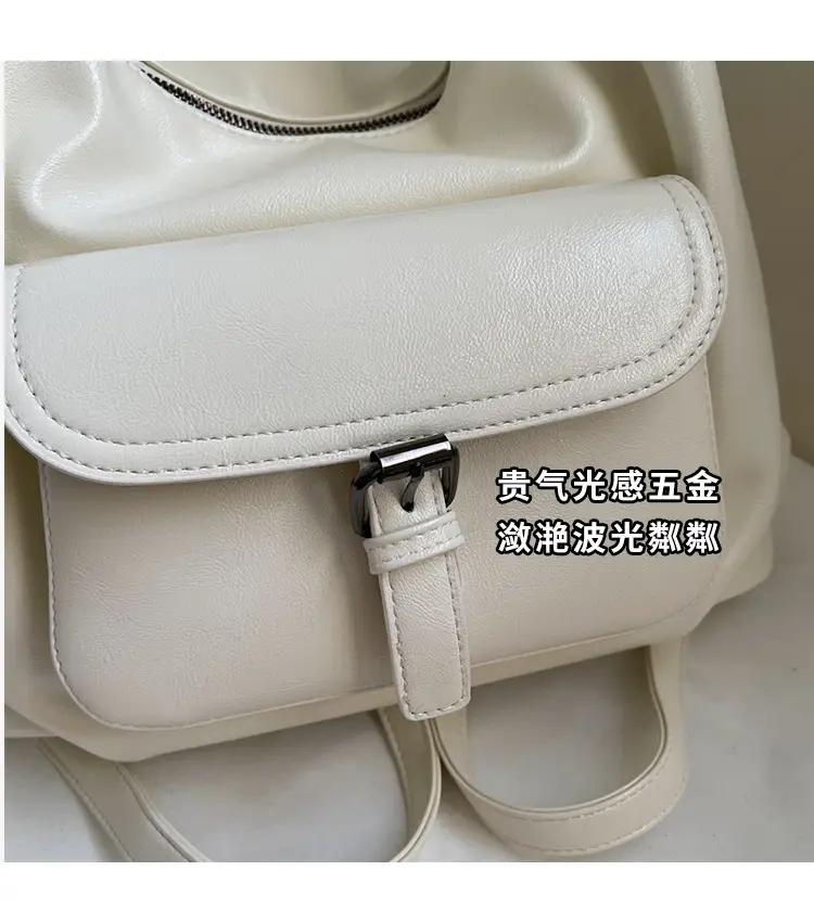 2025 Korean Style Brown Leather Tote Bag for Women — feature 2