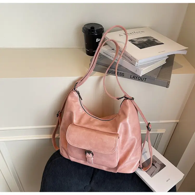 2025 Korean Style Brown Leather Tote Bag for Women — feature 22