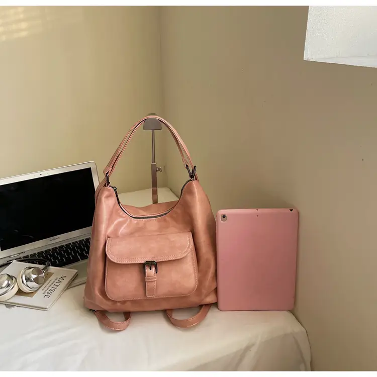 2025 Korean Style Brown Leather Tote Bag for Women — feature 28