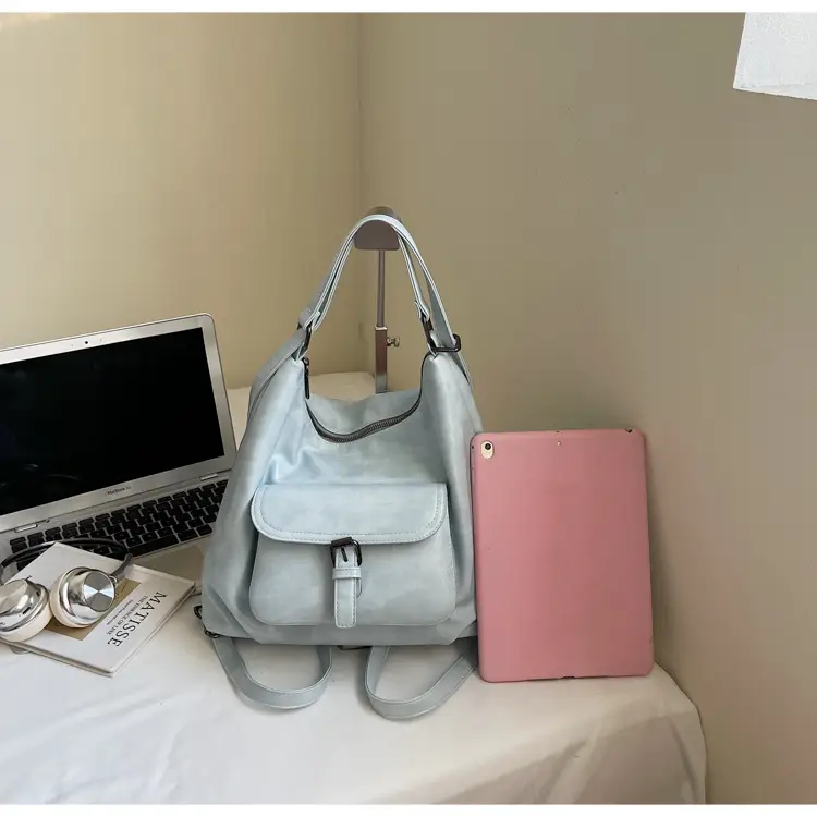 2025 Korean Style Brown Leather Tote Bag for Women — feature 29