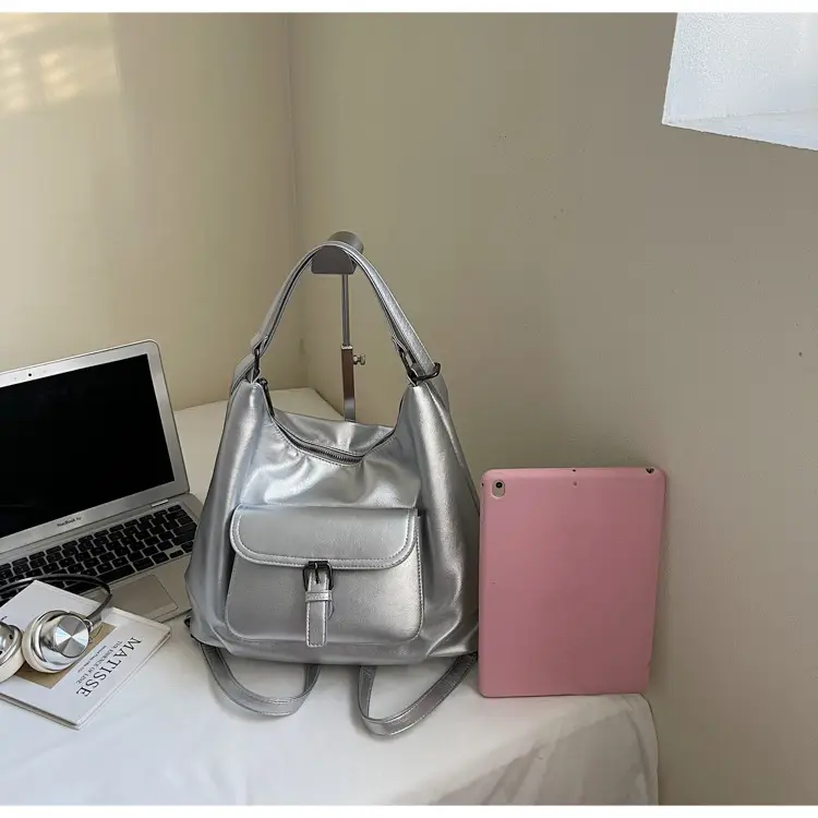 2025 Korean Style Brown Leather Tote Bag for Women — feature 32