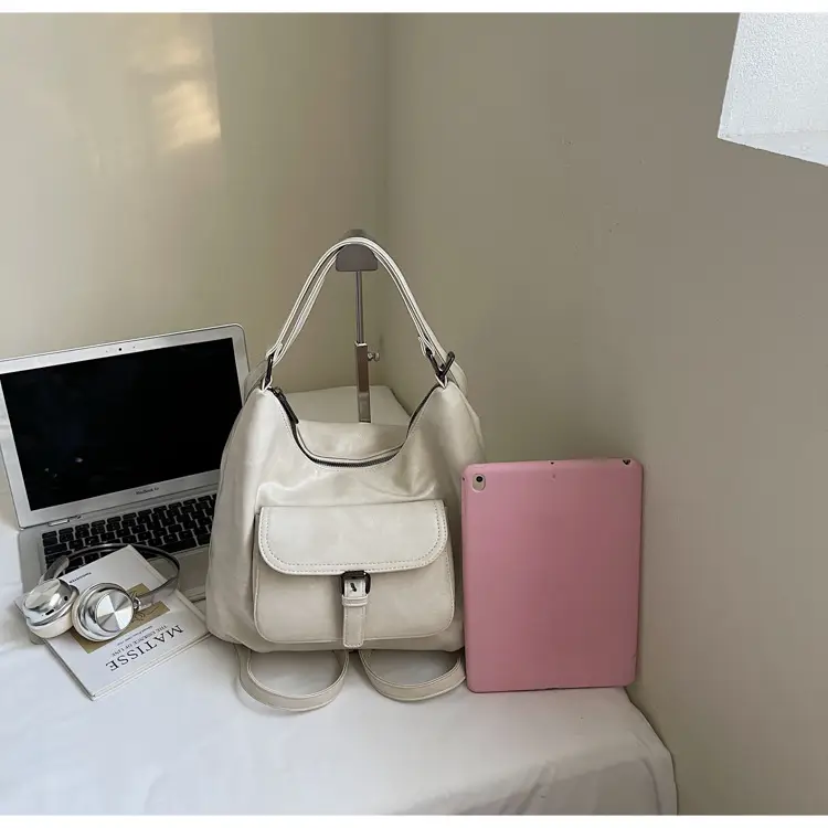2025 Korean Style Brown Leather Tote Bag for Women — feature 34
