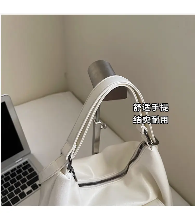 2025 Korean Style Brown Leather Tote Bag for Women — feature 5