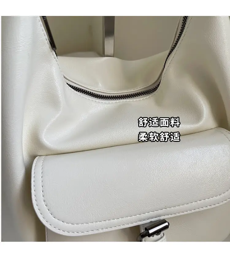 2025 Korean Style Brown Leather Tote Bag for Women — feature 6