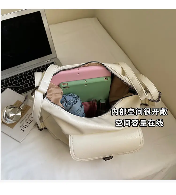2025 Korean Style Brown Leather Tote Bag for Women — feature 8