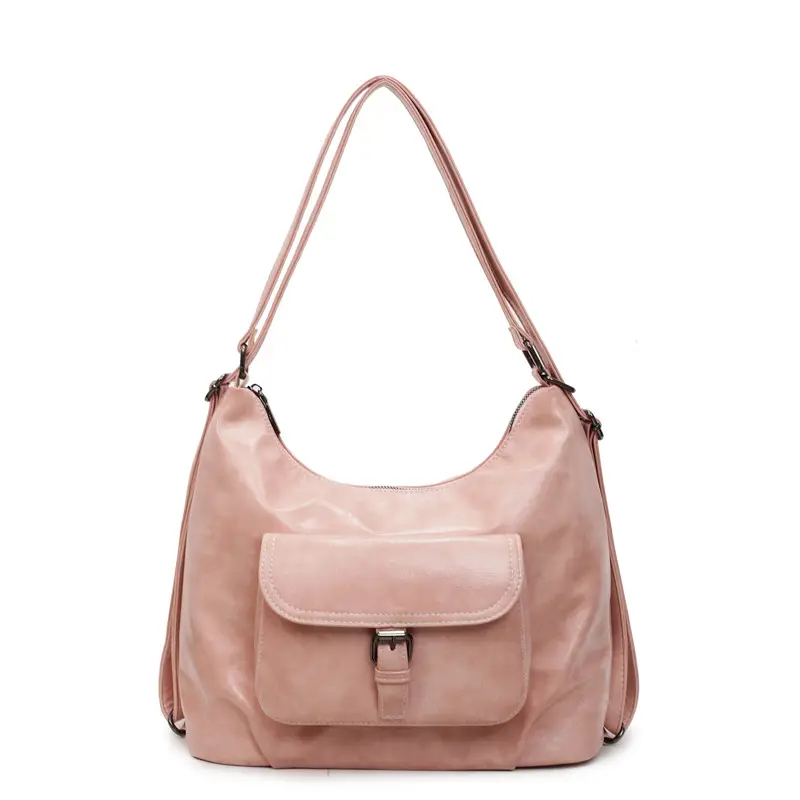 2025 Korean Style Brown Leather Tote Bag for Women - Image 3