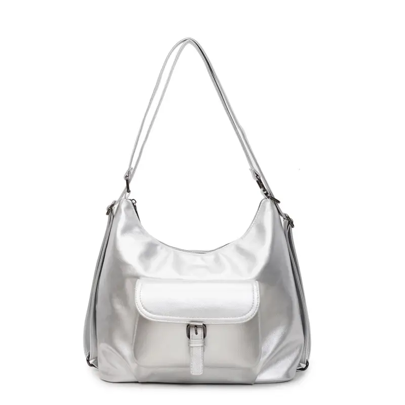 2025 Korean Style Brown Leather Tote Bag for Women - Image 6