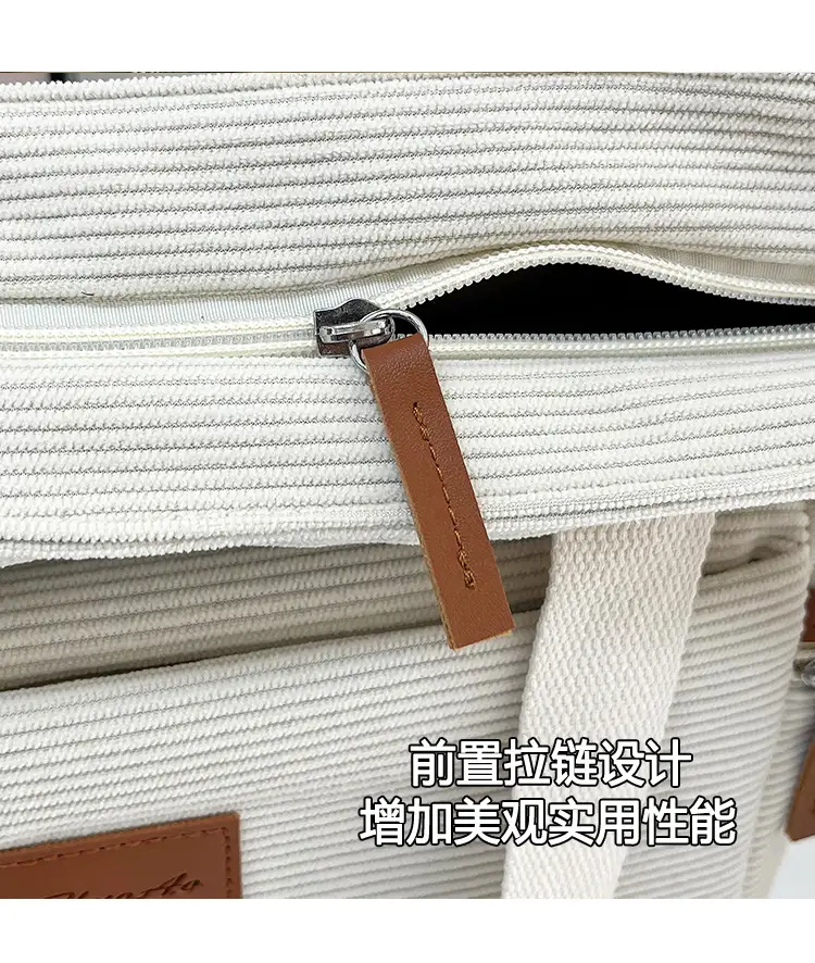 Crossbody Bag for Women Large Capacity Corduroy Material — feature 13