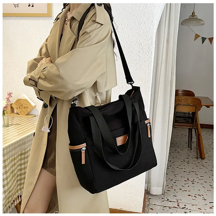 Crossbody Bag for Women Large Capacity Corduroy Material — feature 24