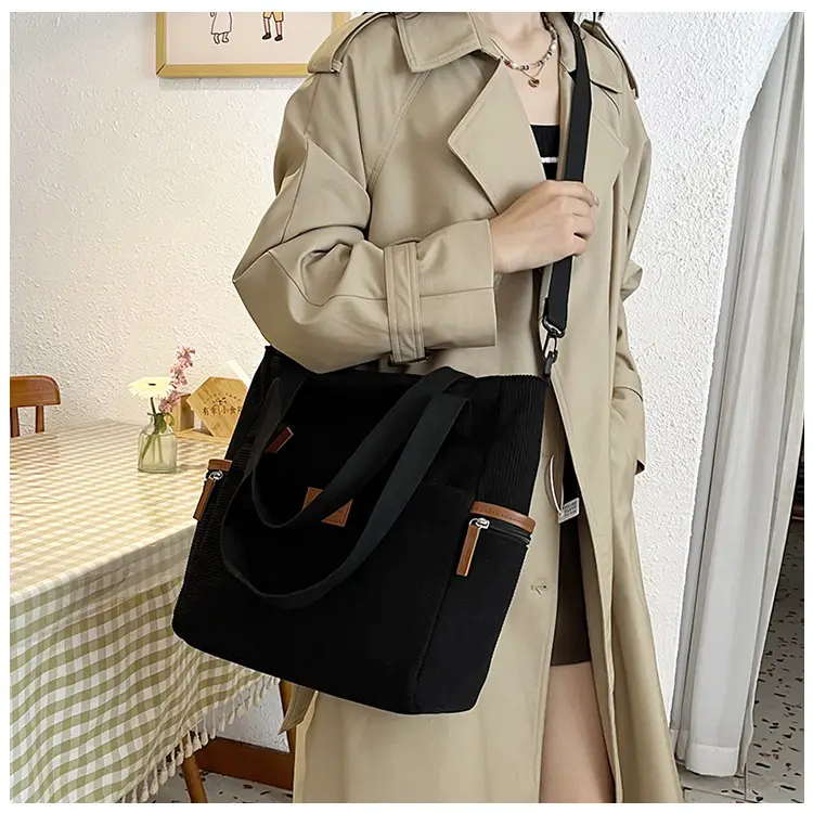 Crossbody Bag for Women Large Capacity Corduroy Material — feature 25