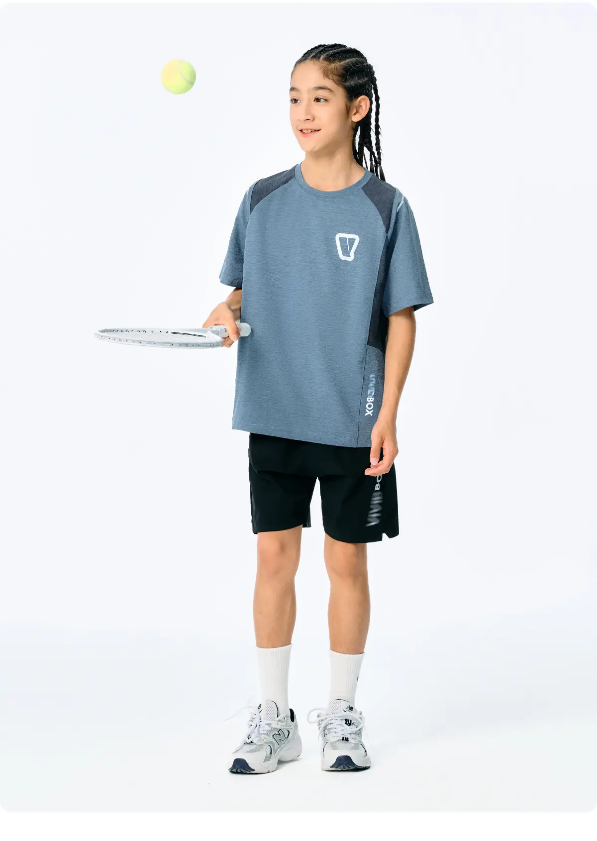 Kids Sports T-Shirt Blue Contrast 2025 — feature 13