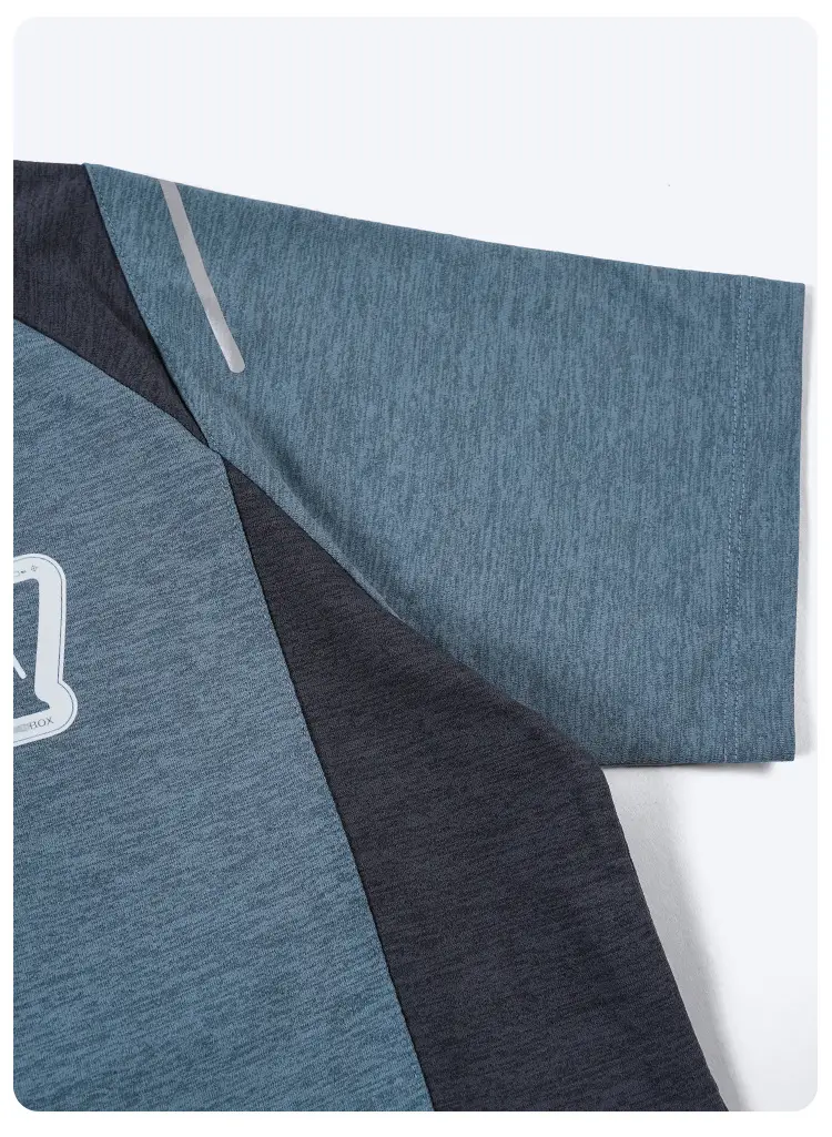 Kids Sports T-Shirt Blue Contrast 2025 — feature 23