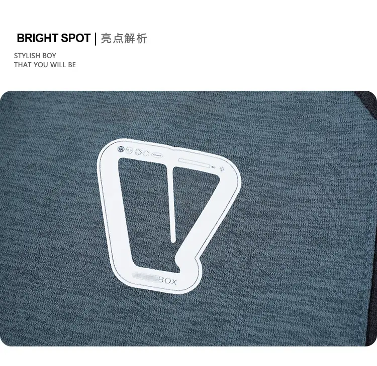 Kids Sports T-Shirt Blue Contrast 2025 — feature 5