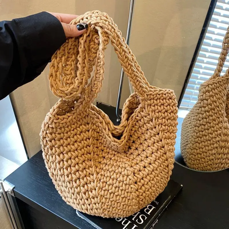 Straw Woven Handbag for Women Summer 2025 - Image 3