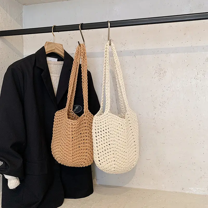 Straw Woven Handbag for Women Summer 2025 - Image 6