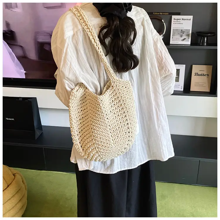 Straw Woven Handbag for Women Summer 2025 — feature 5