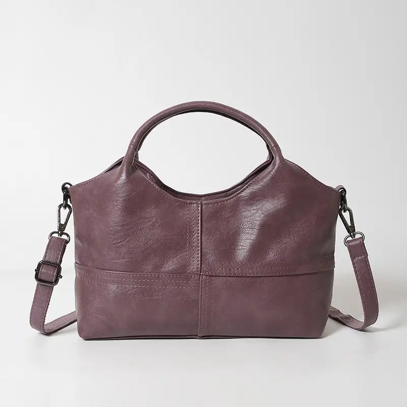 Black Leather Shoulder Bag 2025 Lightweight Commuting - Image 6