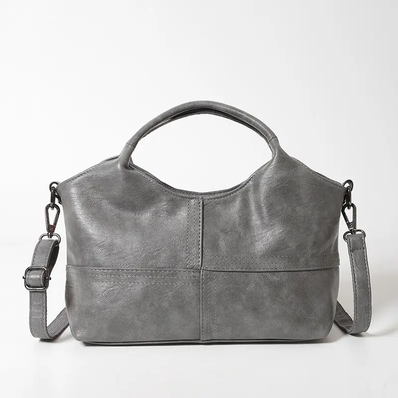 Black Leather Shoulder Bag 2025 Lightweight Commuting - Image 7