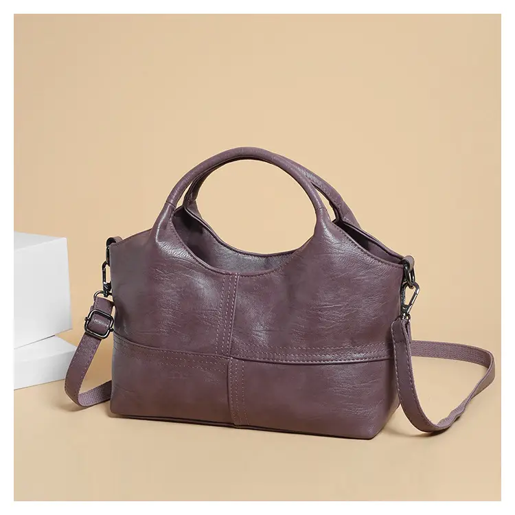 Black Leather Shoulder Bag 2025 Lightweight Commuting — feature 18