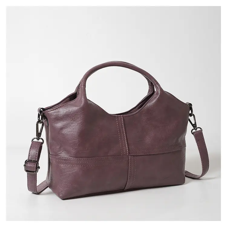 Black Leather Shoulder Bag 2025 Lightweight Commuting — feature 20