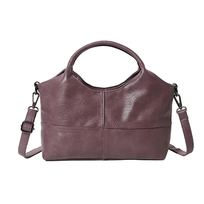 Black Leather Shoulder Bag 2025 Lightweight Commuting - Image 3