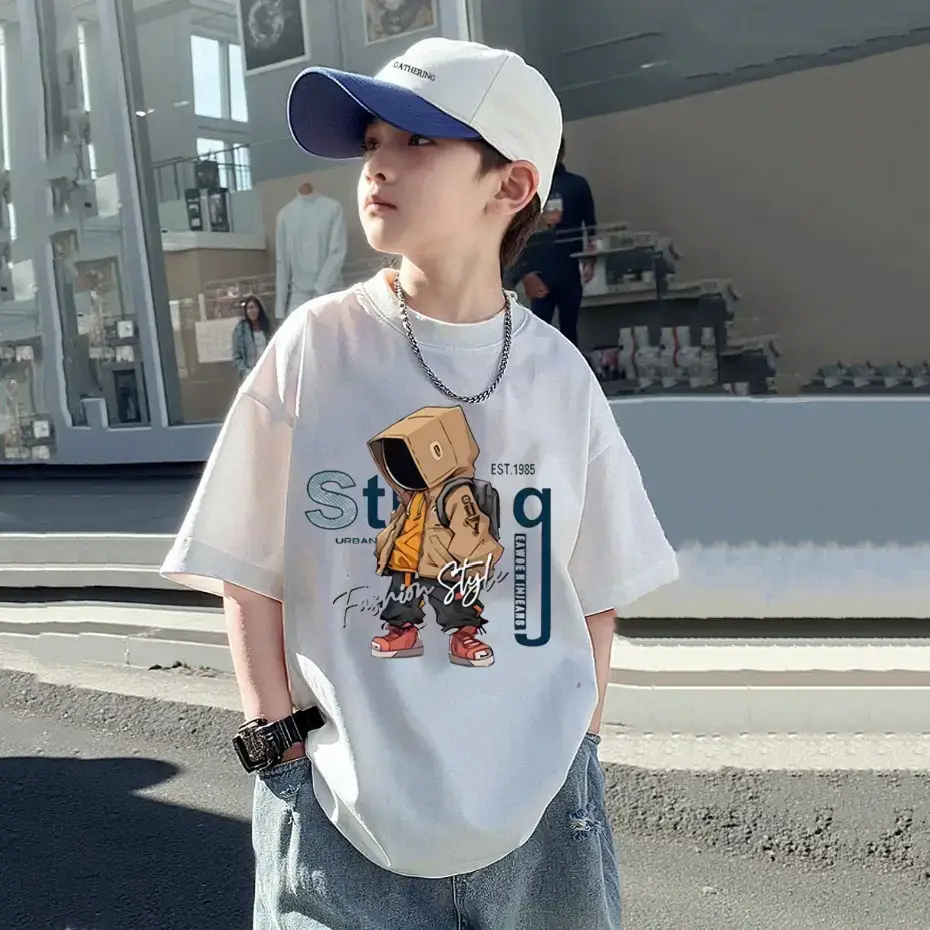 Summer Boys T-Shirt Boradst Watergate Bay 1970s — feature 1