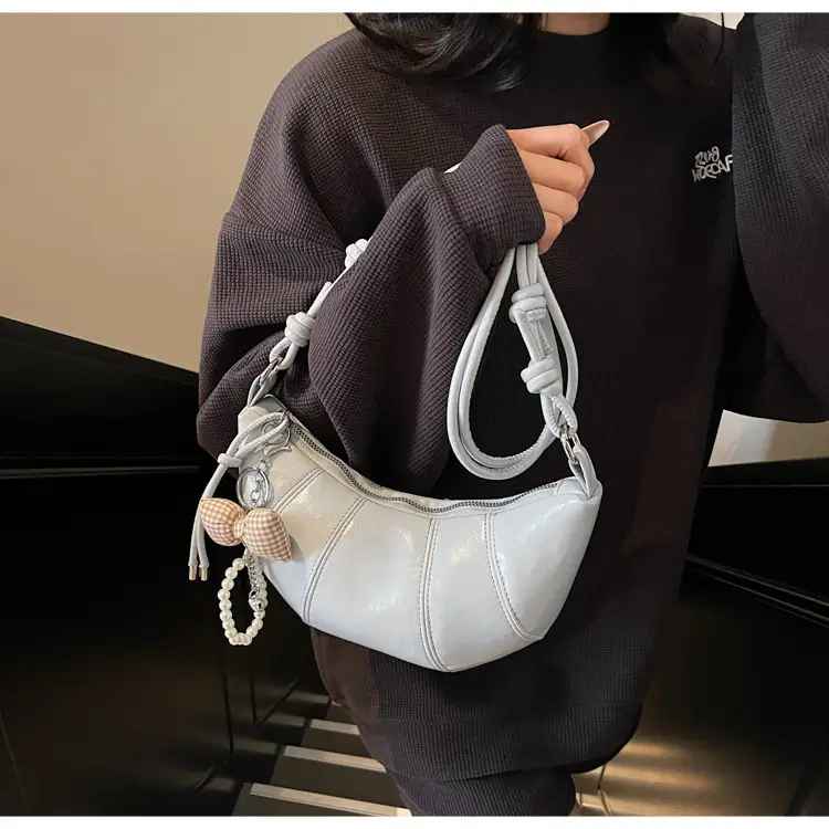Women's Cream Shoulder Bag with Knot Detail 2025 — feature 15